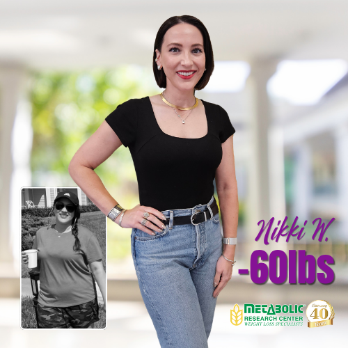 Nikki W's weight loss testimonal