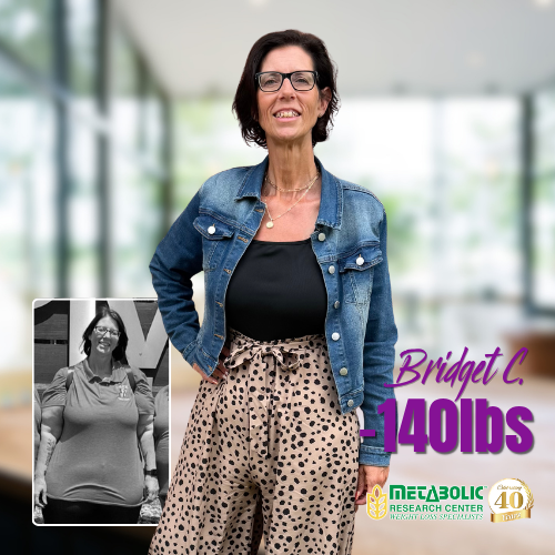Bridget C.'s weight loss testimonal