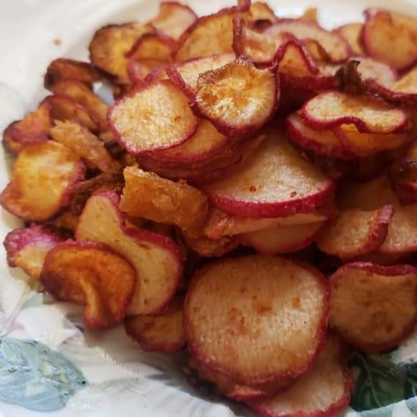 Air Fryer Radish Chips