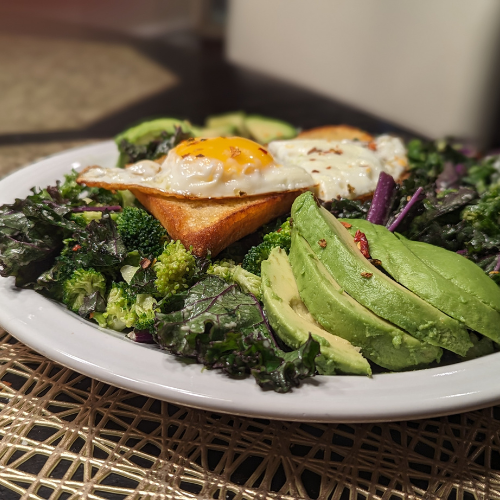 Recipe Image: Broccoli & Kale Brunch Salad