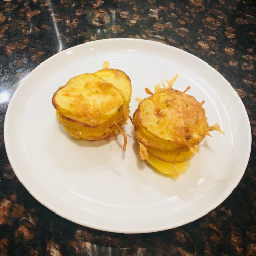 Recipe Image: Parmesan Gruyere Potato Stacks