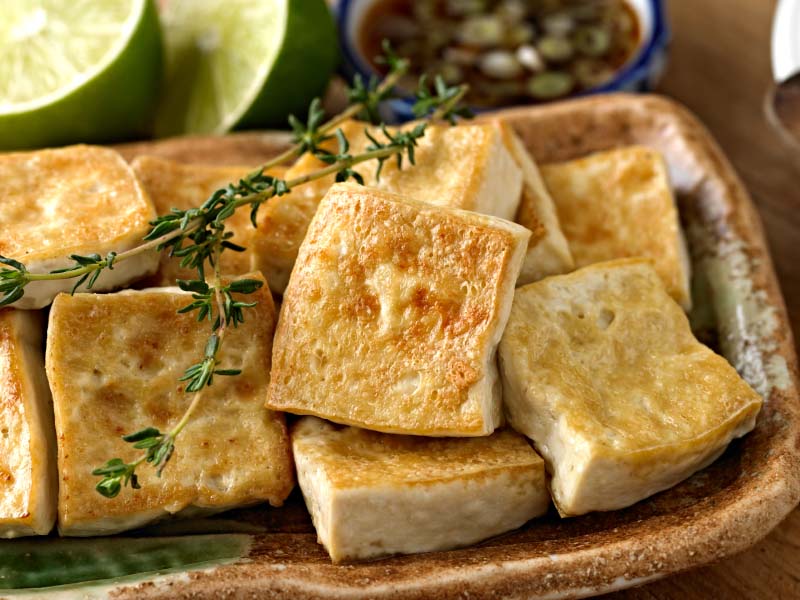 Tofu Cholesterol Free and High in Protein